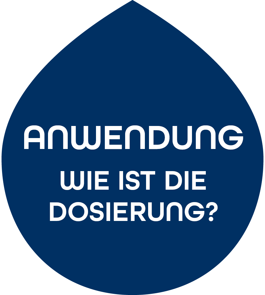 Tropfen-Anwenung-Dosierung